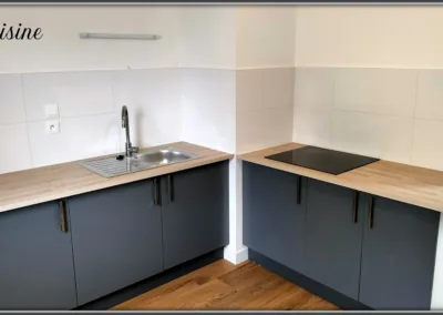 Buxerolles 86180 location appartement, 3 pièces, duplex Didot - cuisine - agence immobilière