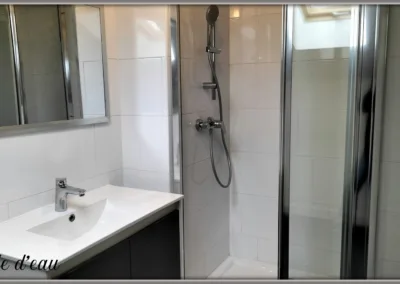 Buxerolles 86180 location appartement, 3 pièces, duplex Didot - salle d'eau - agence immobilière