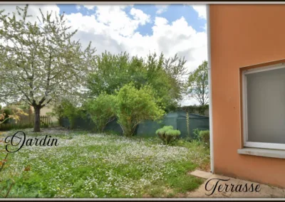 Annonces immobilières à Poitiers 86000 maison T4 avec jardin terrasse privative - agence immobilière - Buxerolles 86180