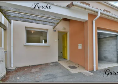 Annonces immobilières à Poitiers 86000 maison T4 avec jardin façade - agence immobilière - Buxerolles 86180