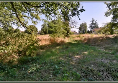 Annonces immobilières à Biard 86580, aux portes de Poitiers, terrain constructible, accès au 4 rue Turquand - agence immobilière - Buxerolles 86180