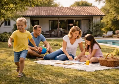 Annonces immobilières à Montamisé 86360 recherche maison familiale 4 chambres - famille dans jardin - agence immobilière - Buxerolles 86180